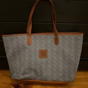 Barrington Classic St. Anne Leather Tote